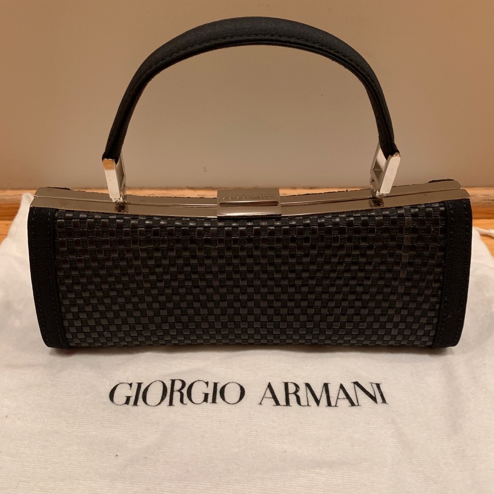 Giorgio Armani Black Evening Bag